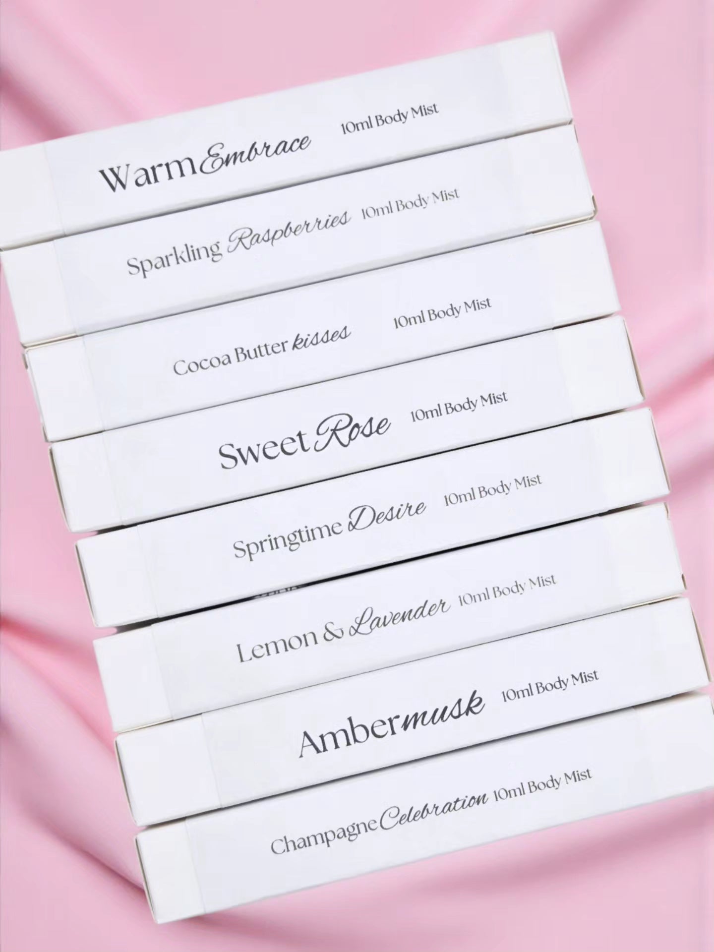 Perfume Sampler Gift Set – 8 Travel Size Body Mists