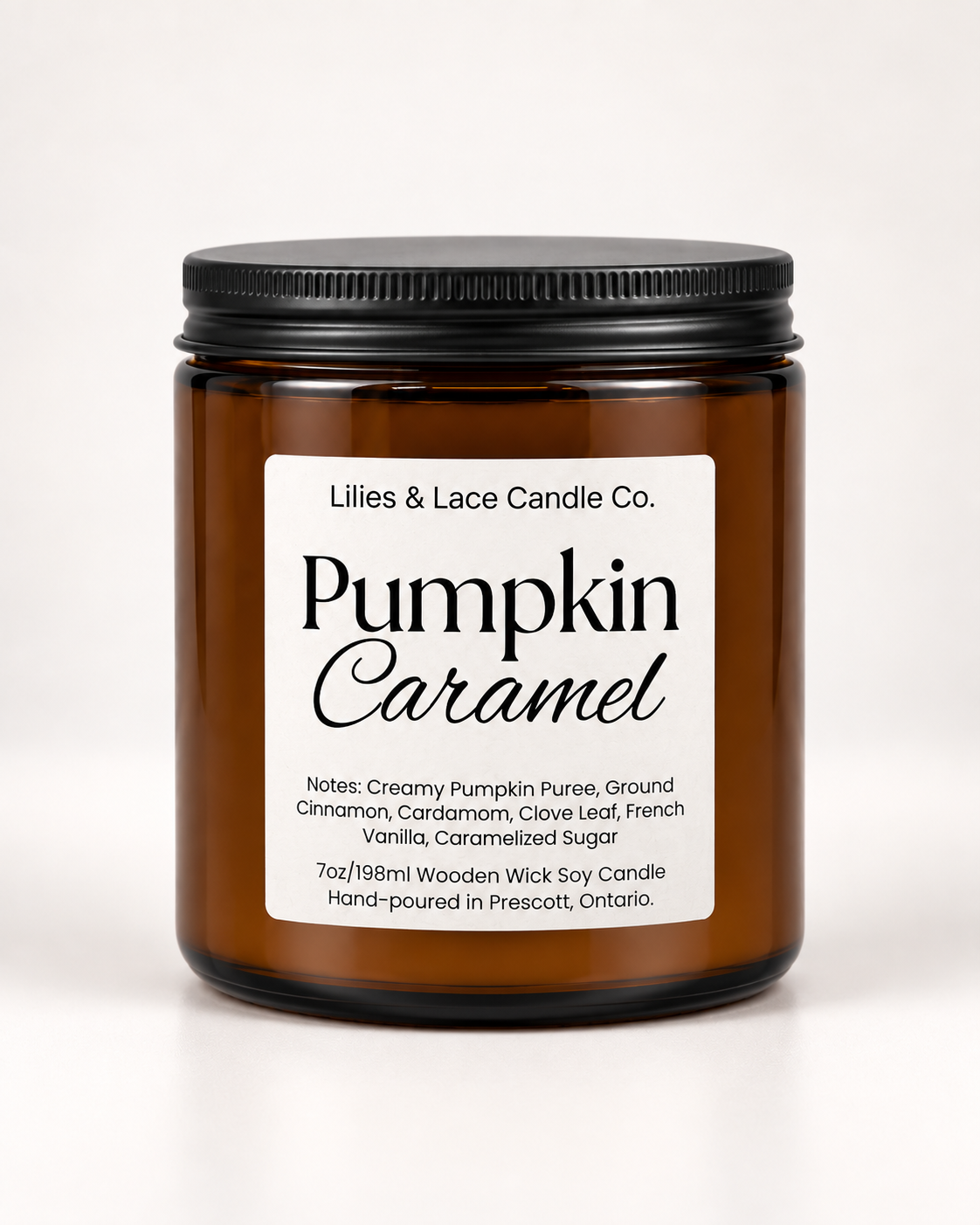 7 oz Soy Candle with Wooden Wick – Cozy Home Fragrance