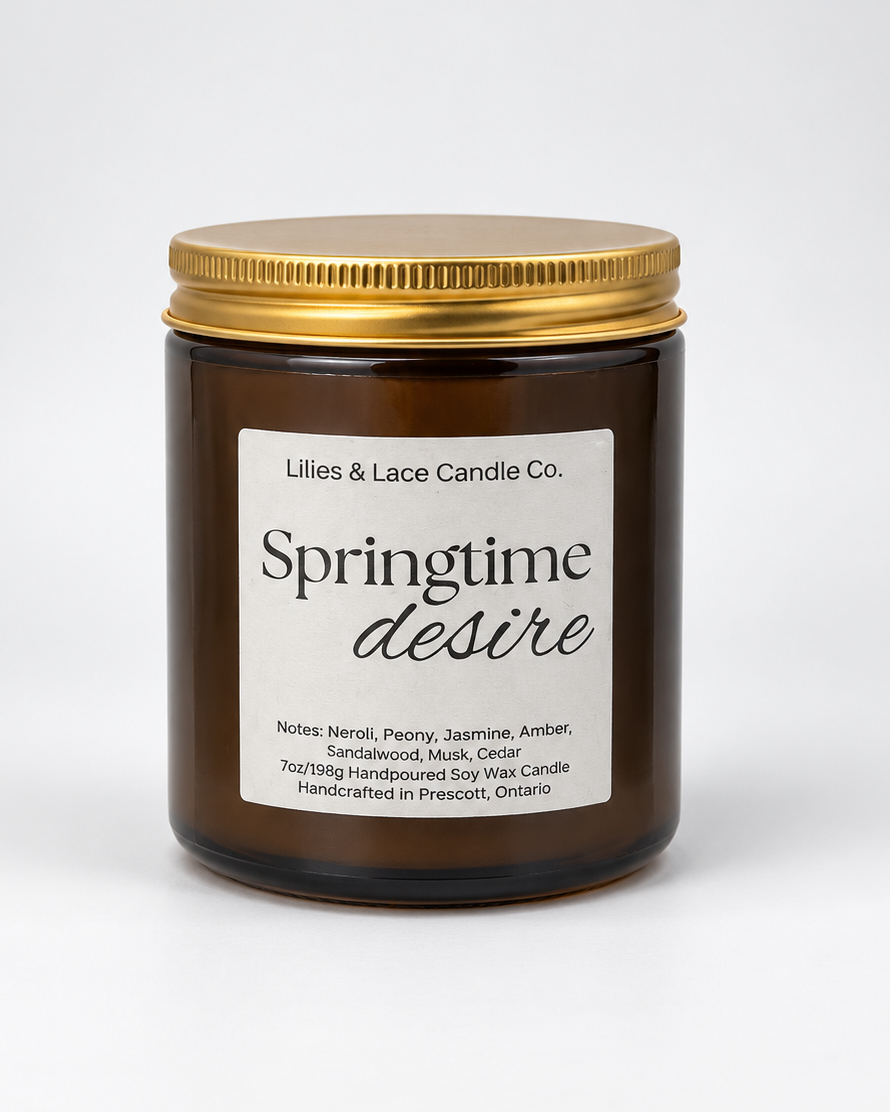 7 oz Soy Candle with Wooden Wick – Cozy Home Fragrance