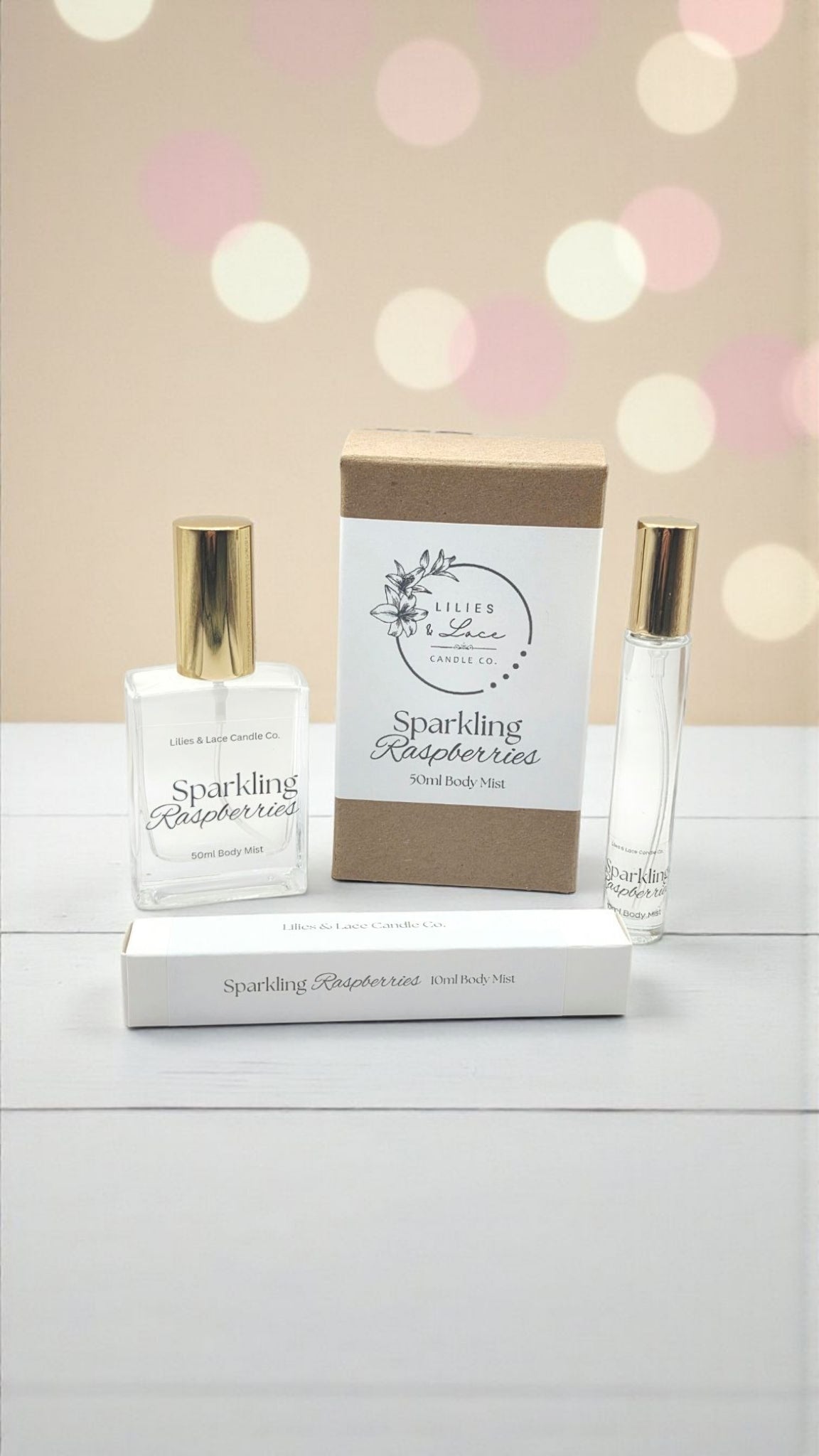 Body Mist Perfume Spray – 10 ml & 50 ml