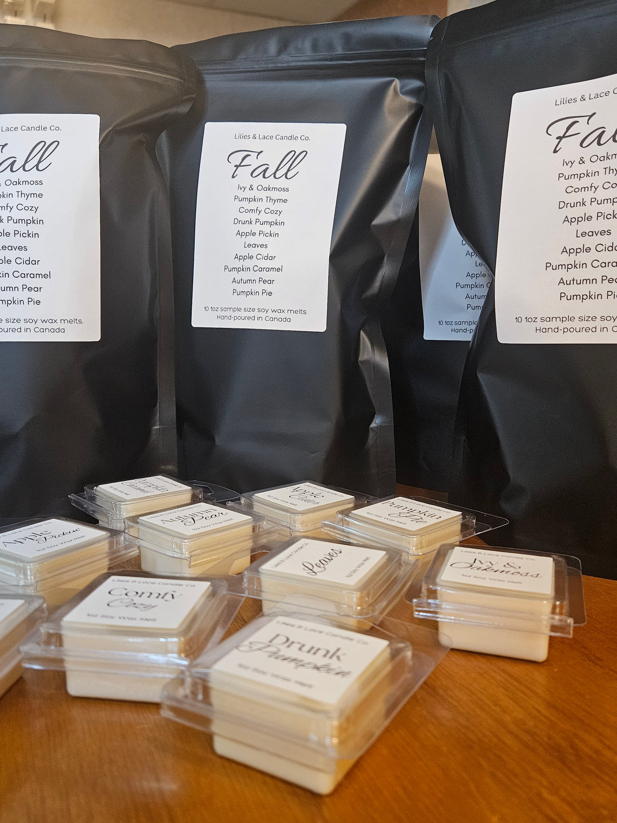 Soy Wax Melt Sample Pack – 10 Fragrances