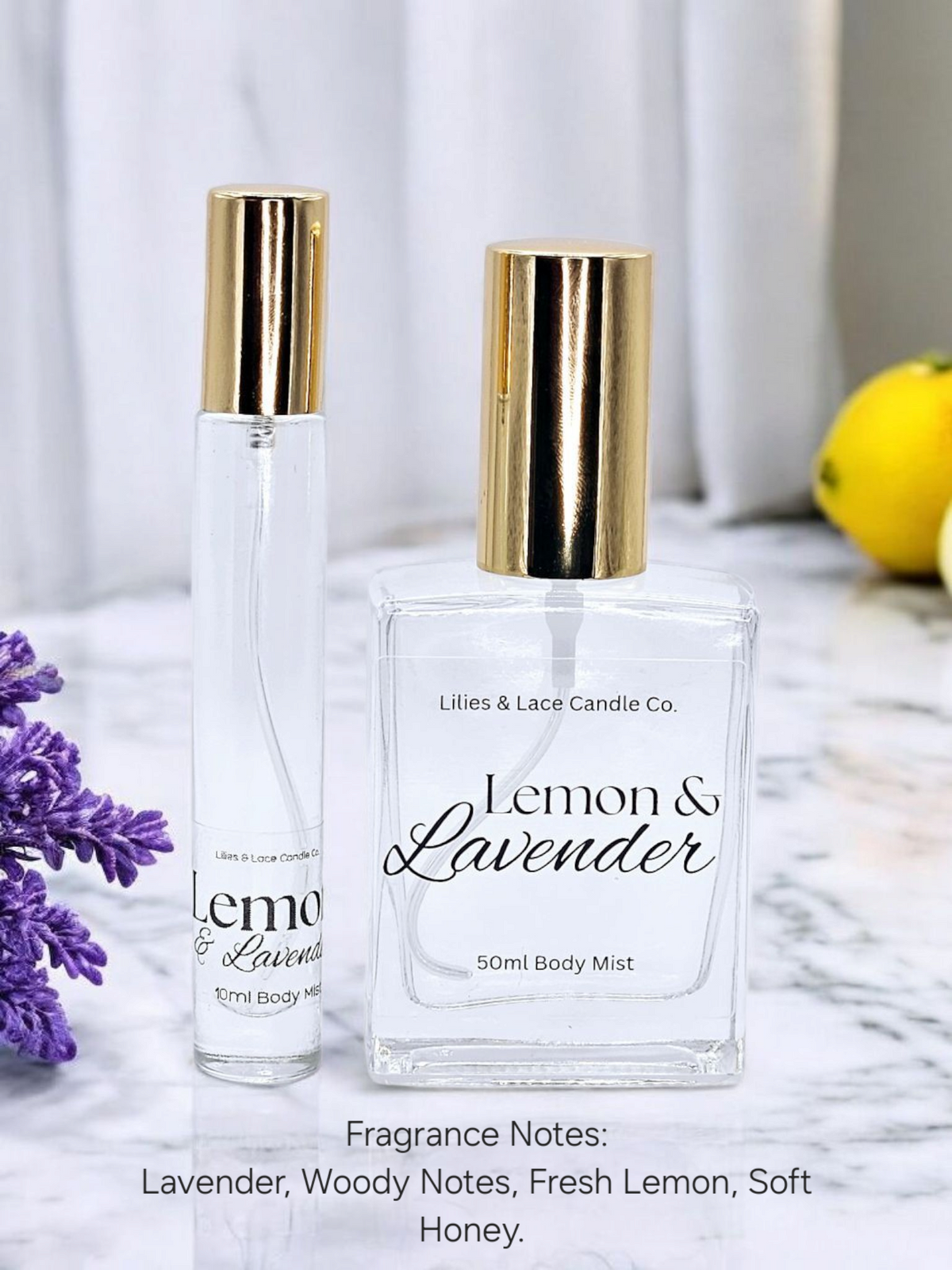Body Mist Perfume Spray – 10 ml & 50 ml