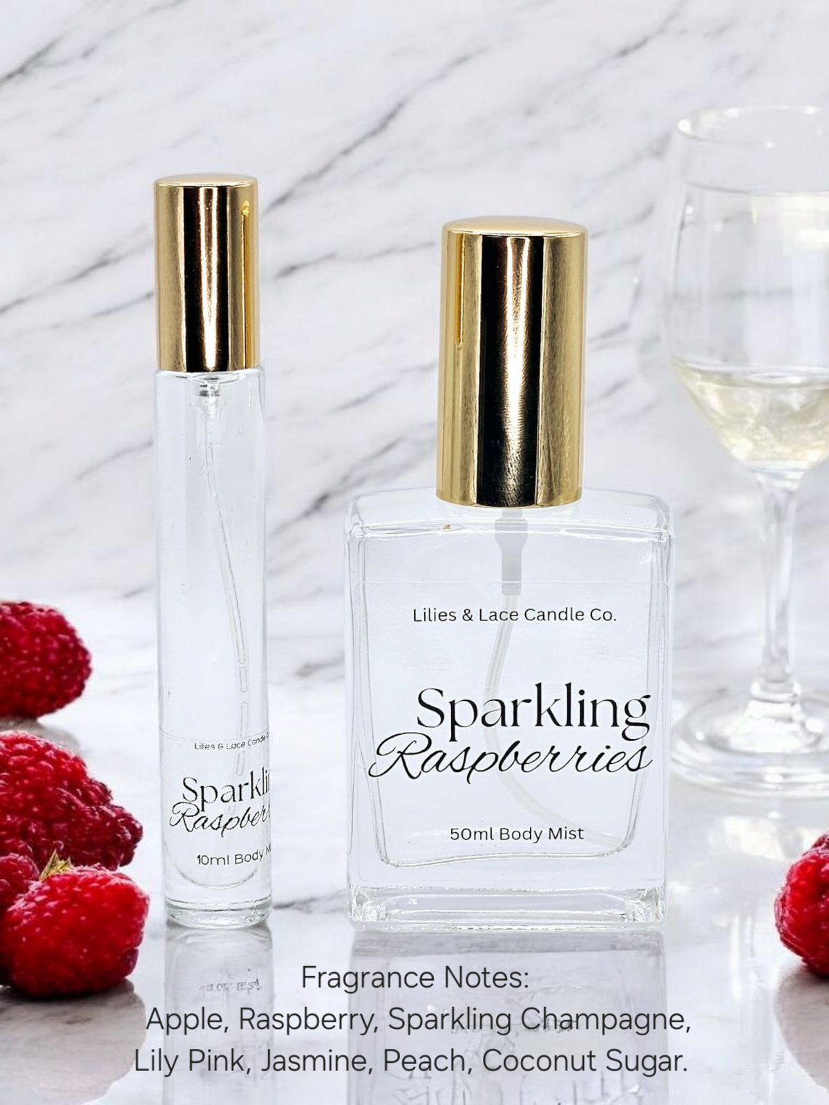 Body Mist Perfume Spray – 10 ml & 50 ml