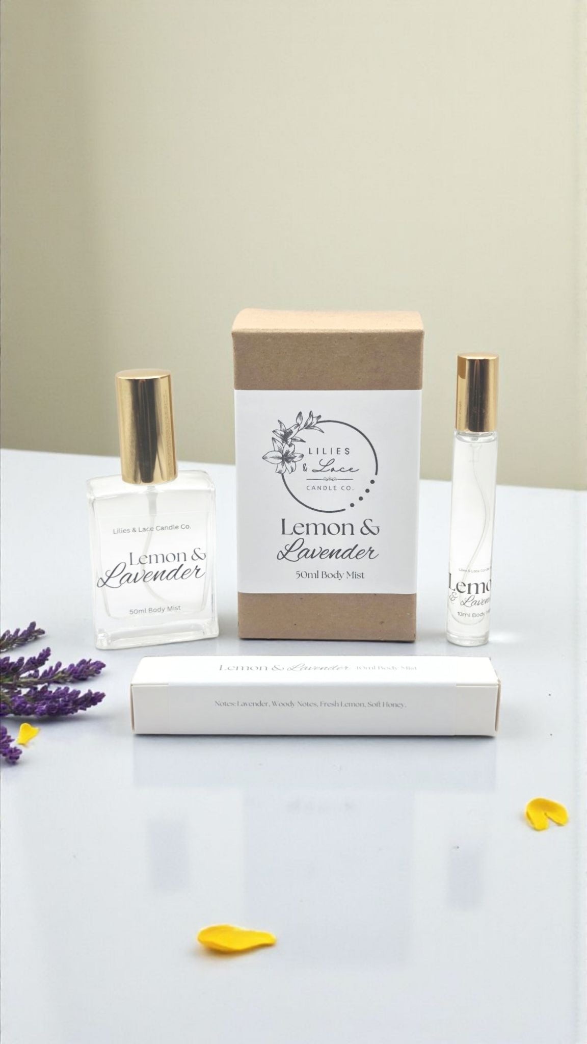 Body Mist Perfume Spray – 10 ml & 50 ml