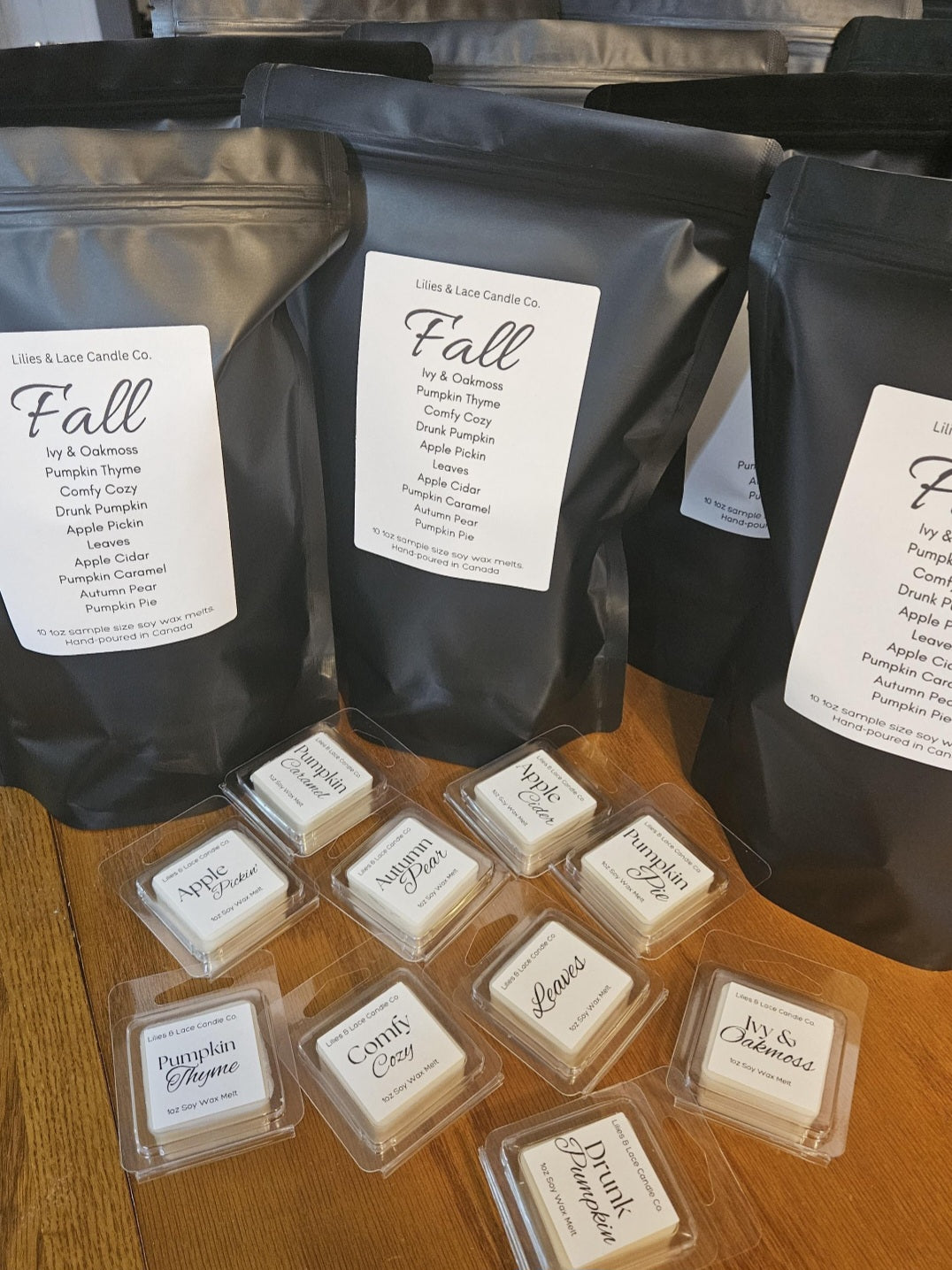 Soy Wax Melt Sample Pack – 10 Fragrances
