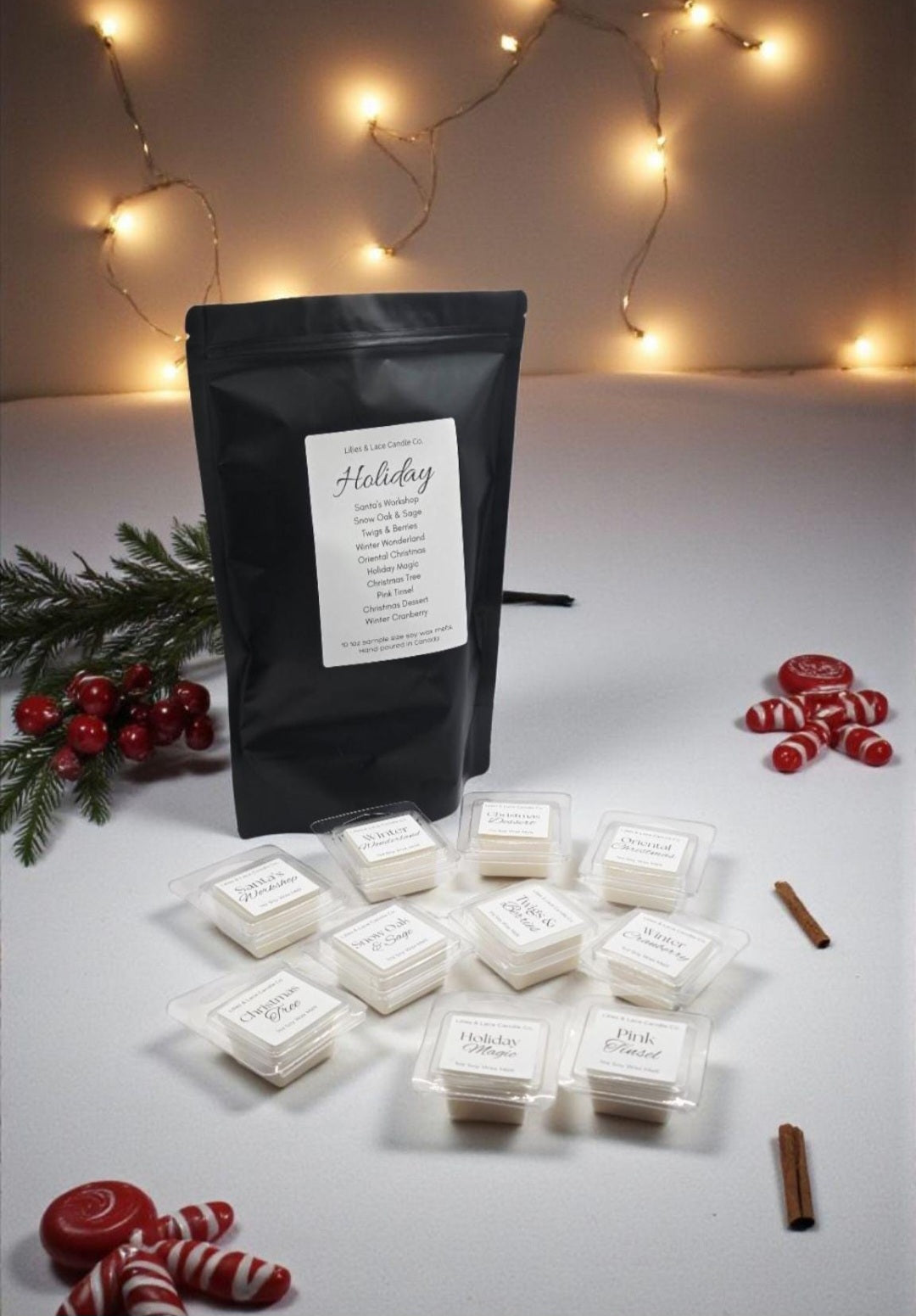 Soy Wax Melt Sample Pack – 10 Fragrances
