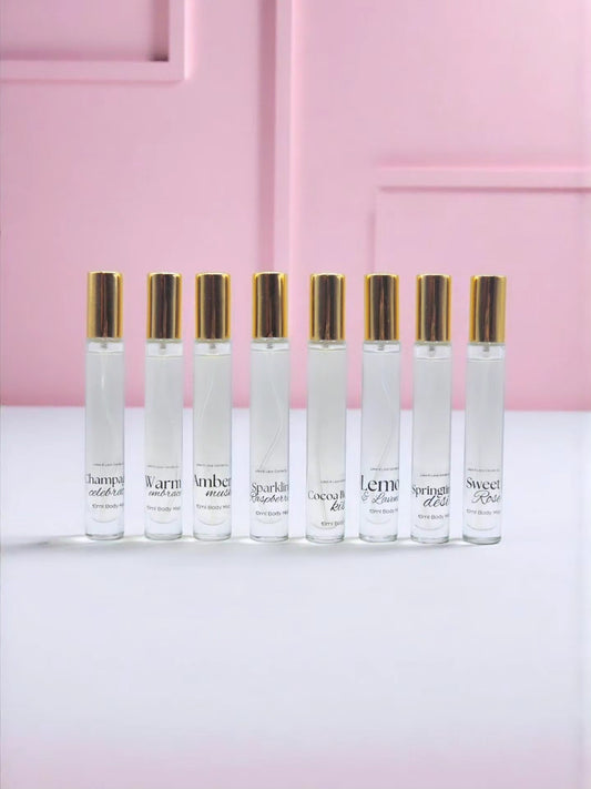 Perfume Sampler Gift Set – 8 Travel Size Body Mists