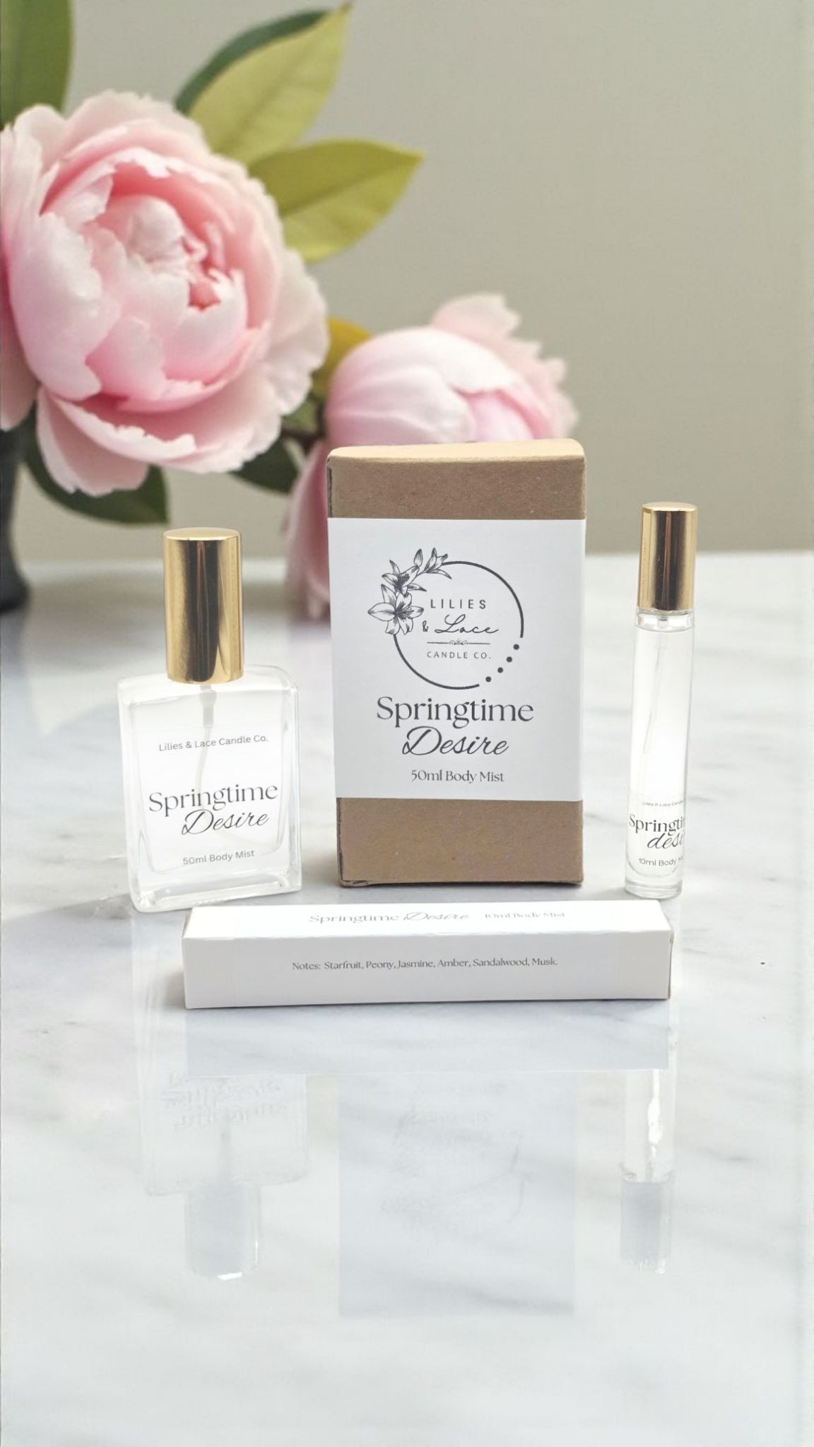 Body Mist Perfume Spray – 10 ml & 50 ml
