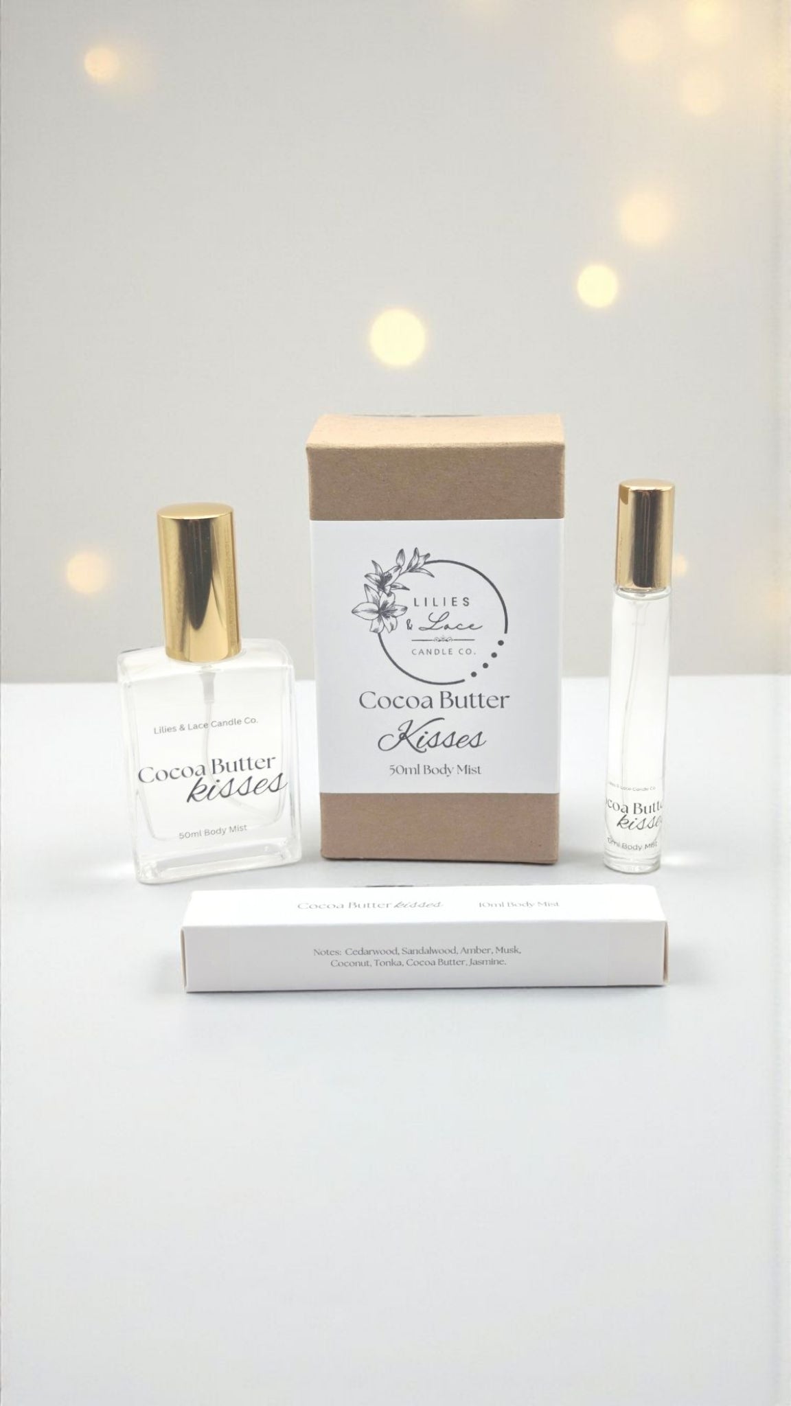 Body Mist Perfume Spray – 10 ml & 50 ml